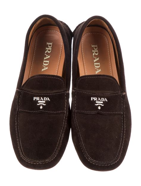 prada loafer men shoe|Prada driving loafers women's.